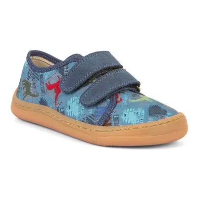 Fiú mezítlábas tornacipő CANVAS Dark Denim Froddo G1700379-19 sötétkék