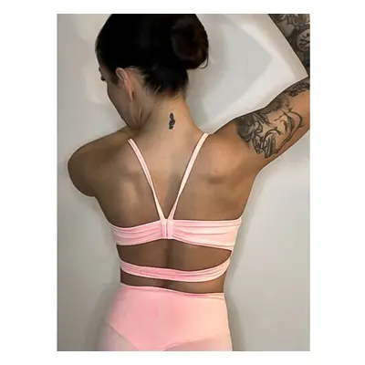 Baby pink sportos crop-top méret: L/XL