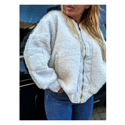 Bomber stílusú csomózott szvetter RENEE méret: one size