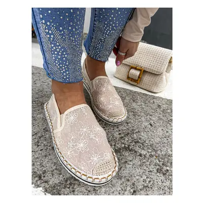 Hímzett hálós espadrilles VIVITA méret: 36