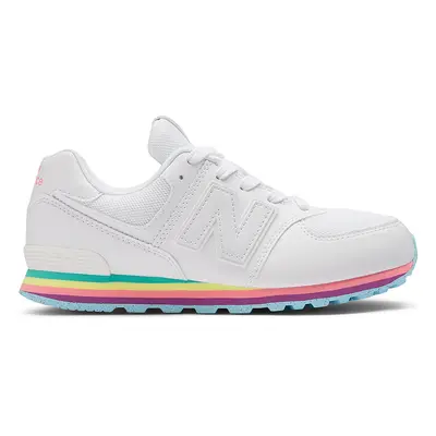 Gyermekcipő New Balance GC574KIJ – fehér