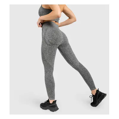 Varrás nélküli leggings Iron Aesthetics Seamless Spots, sötétszürke