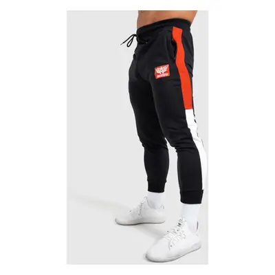 Jogger melegítőnadrág Iron Aesthetics Tricolora, fekete