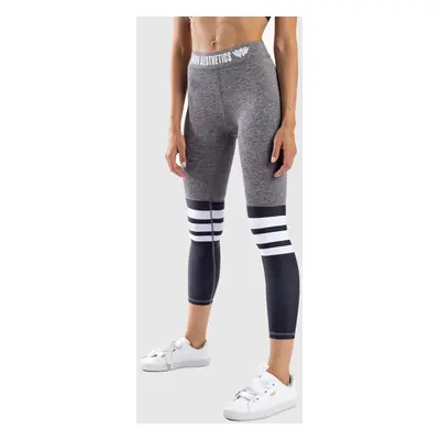 Női leggings Stripes - Iron Aesthetics, fekete