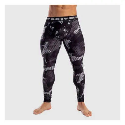 Férfi leggings Iron Aesthetics DOTS camo