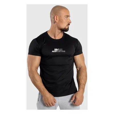 Férfi fitness póló Iron Aesthetics Split, fekete