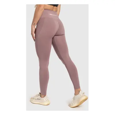 Magasderekú varrás nélküli leggings Iron Aesthetics Flawless, rózsaszín