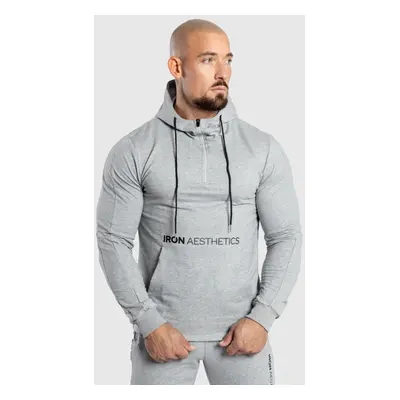 Férfi sportpulóver Iron Aesthetics Rise, szürke