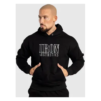 Férfi pulóver Iron Aesthetics Swaggie, fekete