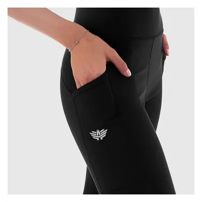 Női leggings POCKET- Iron Aesthetics, fekete