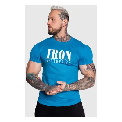 Férfi sportpóló Iron Aesthetics Urban, kék