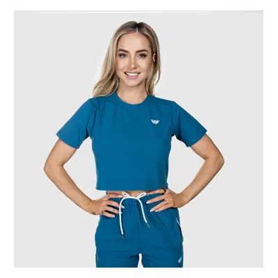 Sport crop top Iron Aesthetics Euphoria, smaragd