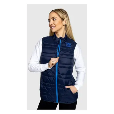 Női mellény Iron Aesthetics Bodywarmer, navy