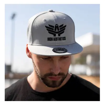 Férfi siltes sapka Aesthetics Snapback, szürke