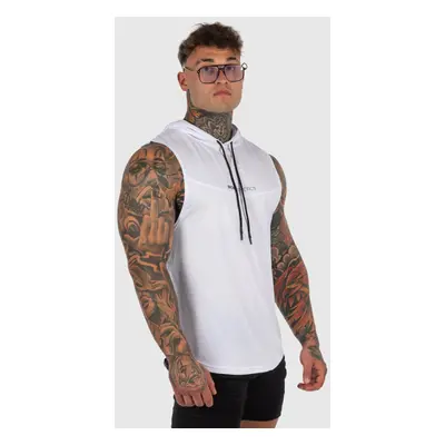 Sportatléta Iron Aesthetics Hoodie Tank, fehér