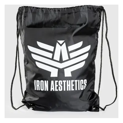 Zsinóros hátizsák Iron Aesthetics Go-To, fekete