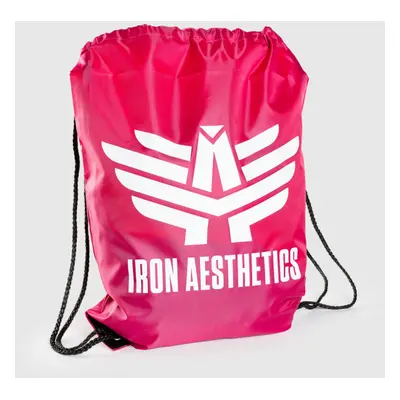 Zsinóros hátizsák Iron Aesthetics Go-To, rózsaszín