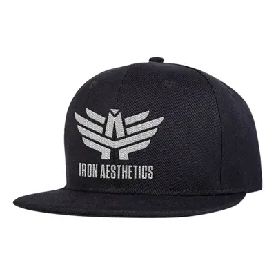 Férfi siltes sapka Aesthetics Snapback, fekete