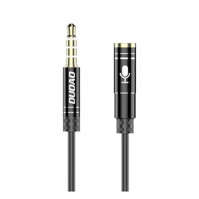 Dudao L11S AUX kábel 3.5mm mini jack 1m, ezüst (L11S black)