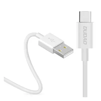 Dudao L1T kábel USB / USB Type C 3A 1m, fehér