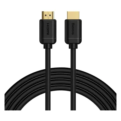 Baseus High Definition kábel HDMI 2.0 4K 3m, fekete (CAKGQ-C01)