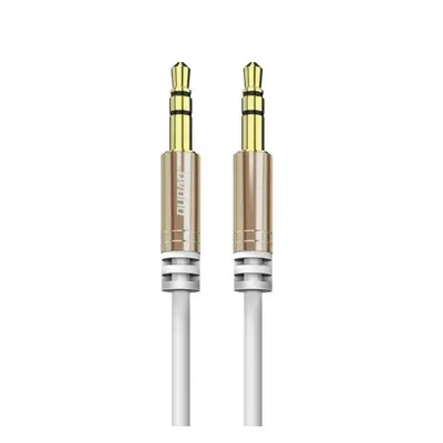 Dudao L12 AUX kábel 3.5mm mini jack 1.5m, fehér (L12 white)