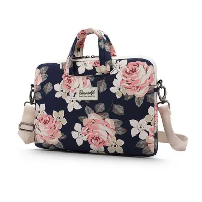 Canvaslife Briefcase laptop táska 13-14'', navy rose (CAN11187)