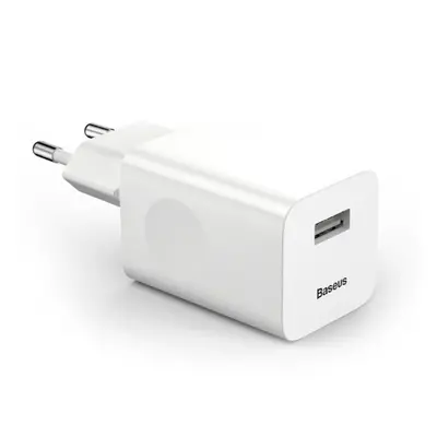 Baseus Quick Charger 3.0 QC 3.0 hálózati töltő adapter, fehér (CCALL-BX02)