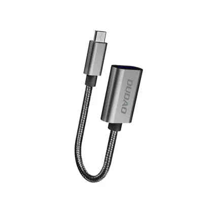 Dudao L15M OTG adaptér USB / Micro USB 2.0, szürke (L15M)