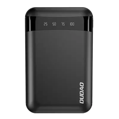 Dudao K3Pro Power Bank 10000mAh 2x USB, fekete (K3Pro mini)