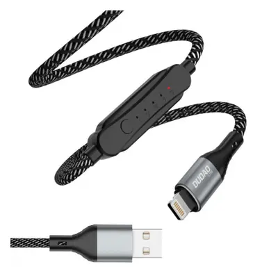 Dudao L7 kábel USB / Lightning 5A 1m, fekete (L7xsL)