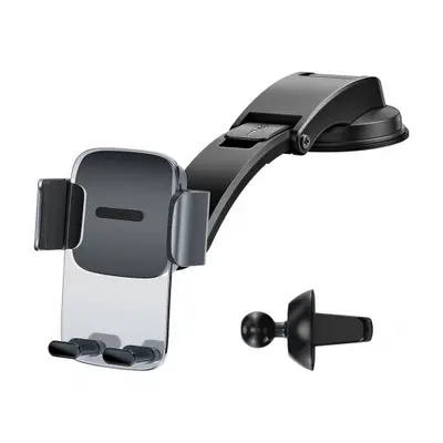 Baseus Car Mount 2in1 autós telefontartó, fekete (SUYK000001)