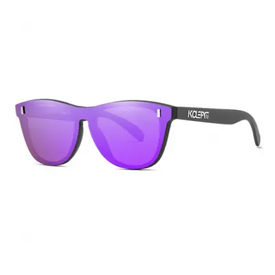 KDEAM Reston 4 napszemüveg, Black / Purple (GKD007C04)