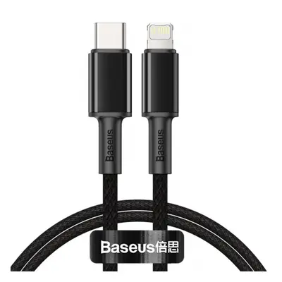 Baseus Data kábel USB-C / Lightning PD 20W 1m, fekete (CATLGD-01)