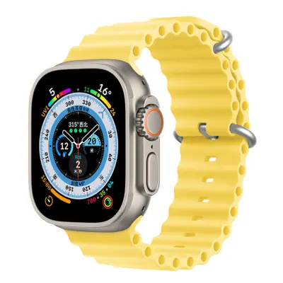 Dux Ducis Strap szíj Apple Watch 42/44/45mm, yellow