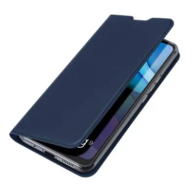 DUX DUCIS Skin Pro bőr könyvtok Motorola Moto G9 Power, kék