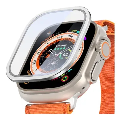 Dux Ducis Flas üvegfólia Apple Watch Ultra 49mm, ezüst