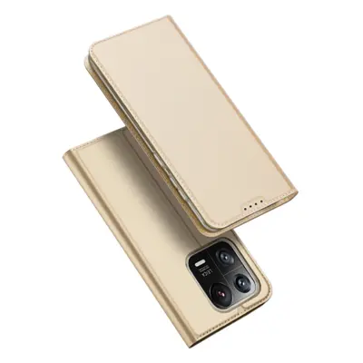 Dux Ducis Skin Pro bőr könyvtok Xiaomi 13 Pro, arany