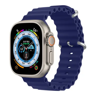 Dux Ducis Strap szíj Apple Watch 42/44/45mm, navy blue