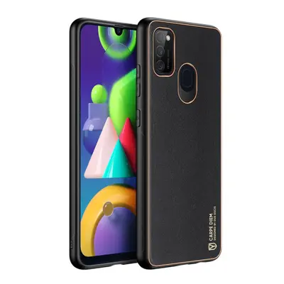 DUX DUCIS Yolo bőr tok Samsung Galaxy M30s, fekete