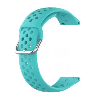 BStrap Silicone Dots szíj Huawei Watch GT 42mm, teal (SSG013C1602)