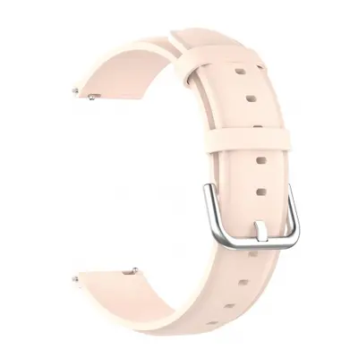 BStrap Leather Lux szíj Samsung Galaxy Watch 3 41mm, sand pink (SSG015C12)