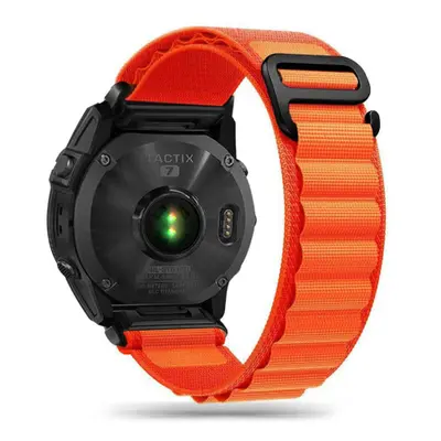 Tech-Protect Nylon szíj Garmin Fenix 5 / 6 / 6 Pro / 7 / 8 47mm / E, orange