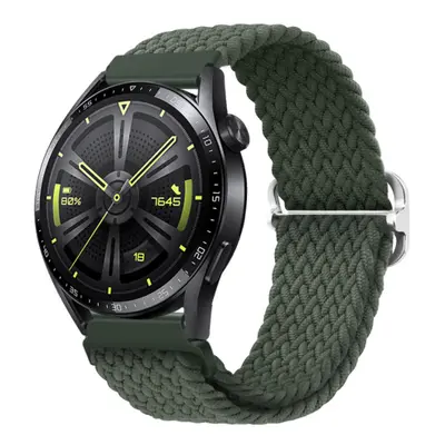 BStrap Elastic Nylon szíj Xiaomi Watch S1 Active, olive green (SSG025C0411)