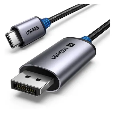 Ugreen CM556 kábel USB-C / DisplayPort 8K 1m, szürke