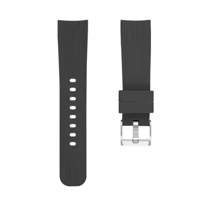 Bstrap Silicone Line (Large) szíj Samsung Galaxy Watch Active 2 40/44mm, black (SSG003C02)