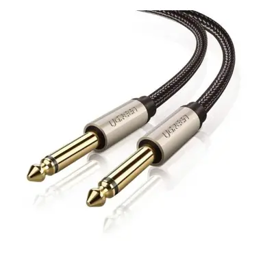 Ugreen AV128 audio kábel 6.35mm jack 2m, M/M, szürke (10638)