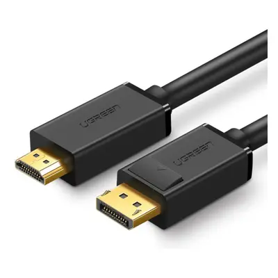 Ugreen DP101 kábel DisplayPort / HDMI 4K 1.5m, fekete (DP101 10239)