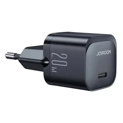 Joyroom JR-TCF02 hálózati töltő adapter USB-C 20W + kábel USB-C, fekete