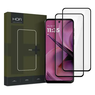 HOFI Glass Pro Full Screen 2x üvegfólia Motorola Moto G55 5G, fekete